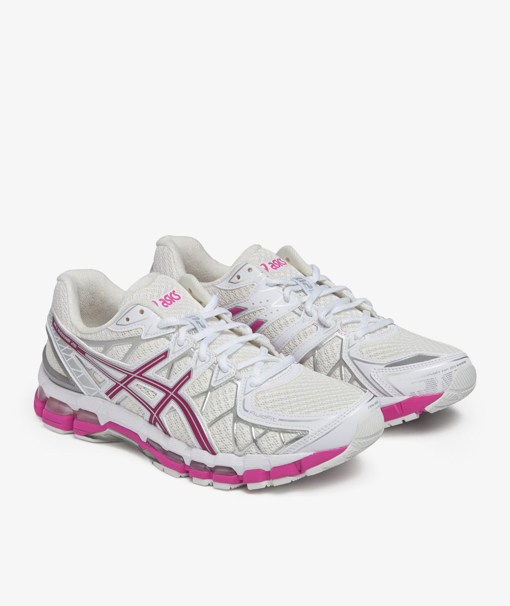 Asics  Gel-Kayano 20 - White/Raspberry 1203A388-108