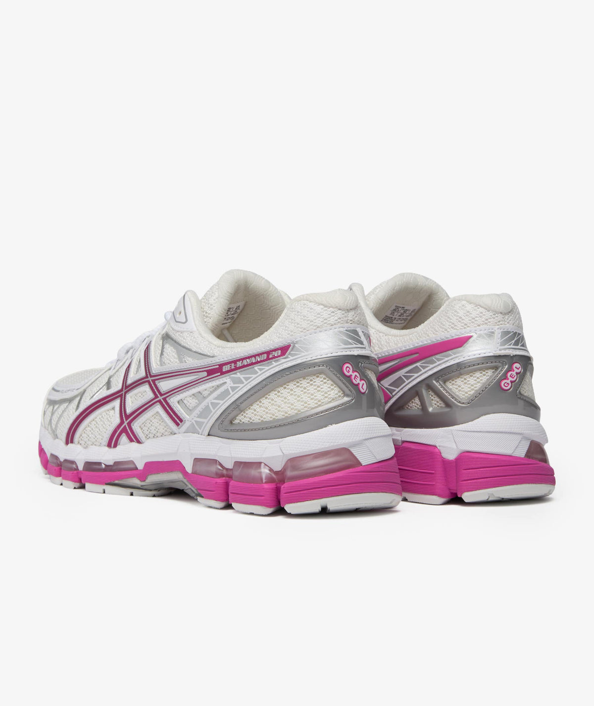 Asics  Gel-Kayano 20 - White/Raspberry 1203A388-108