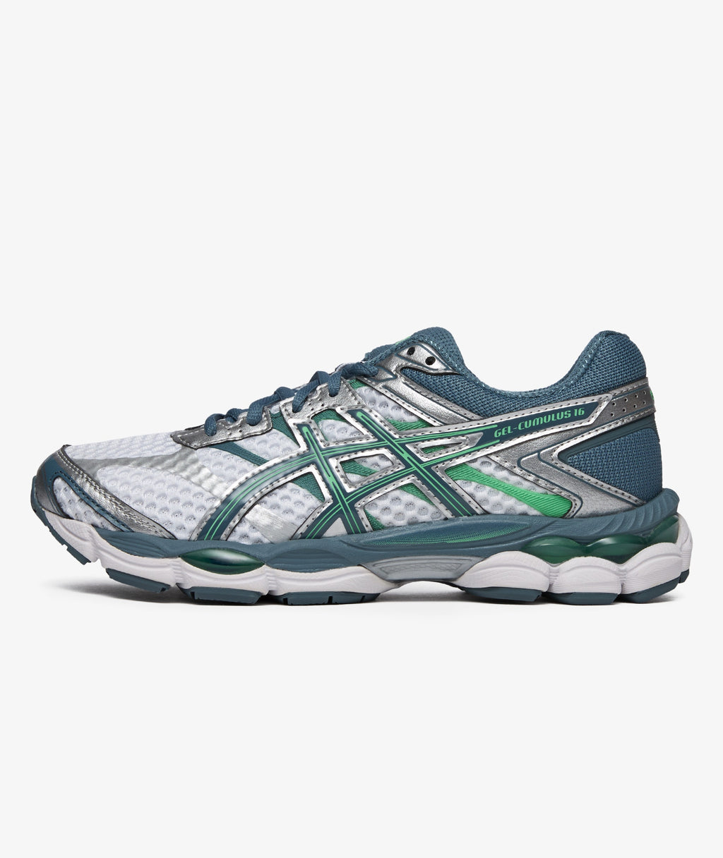Asics  Gel-Cumulus 16 - White/ironclad 1203A733-100