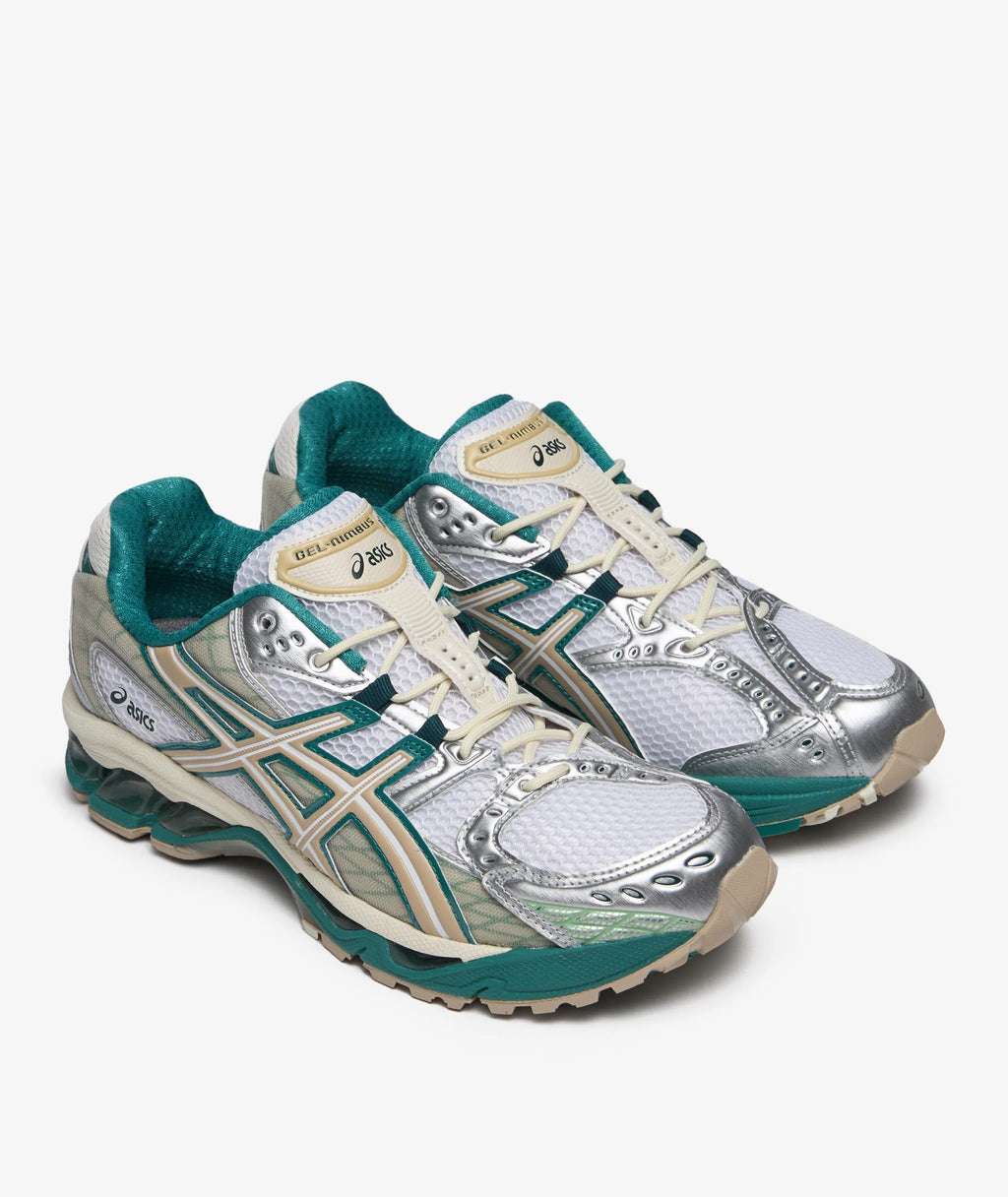 Asics  Gel-Nimbus 10.1 - White/rainy Lake 1203A543-102