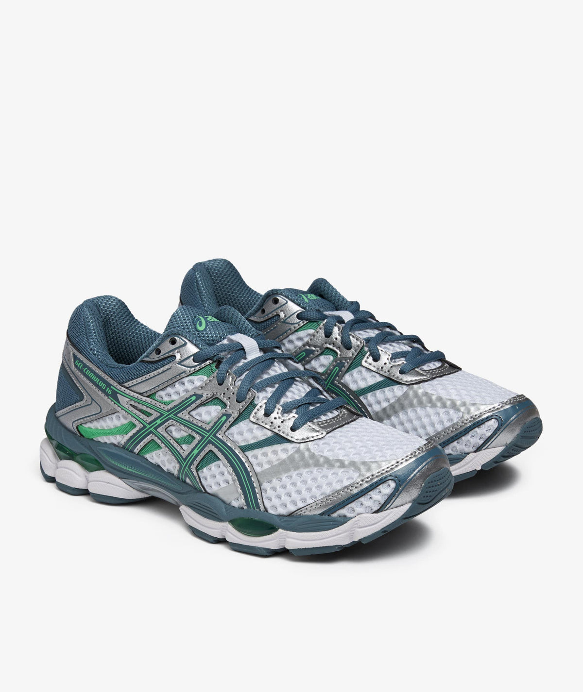 Asics  Gel-Cumulus 16 - White/ironclad 1203A733-100